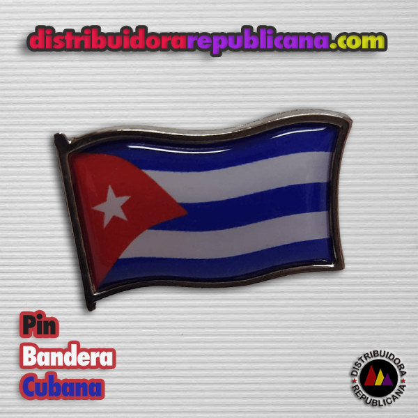 Pin Bandera Cubana