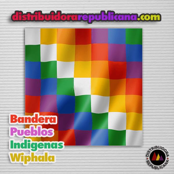 Bandera Pueblos Indígenas ( Wiphala )