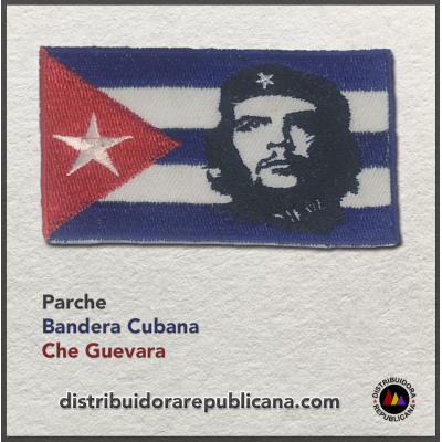 Parche Bandera Cubana Che Guevara