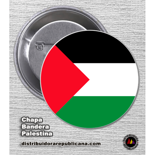Chapa Bandera Palestina