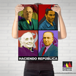 Poster "Haciendo República" - 50x70 cm