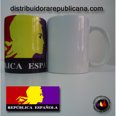 Taza República Española (alegoría)
