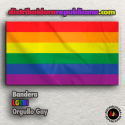 Bandera LGTB o del arcoíris