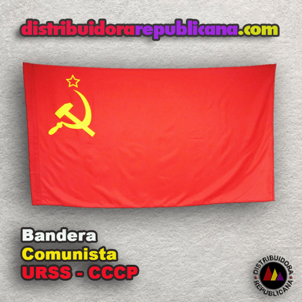 Bandera Comunista de la URSS - CCCP